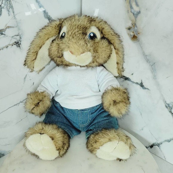 BuildABear Toys Buildabear Hop Movie Eb Bunny Rabbit 2 Plush Stuffed
